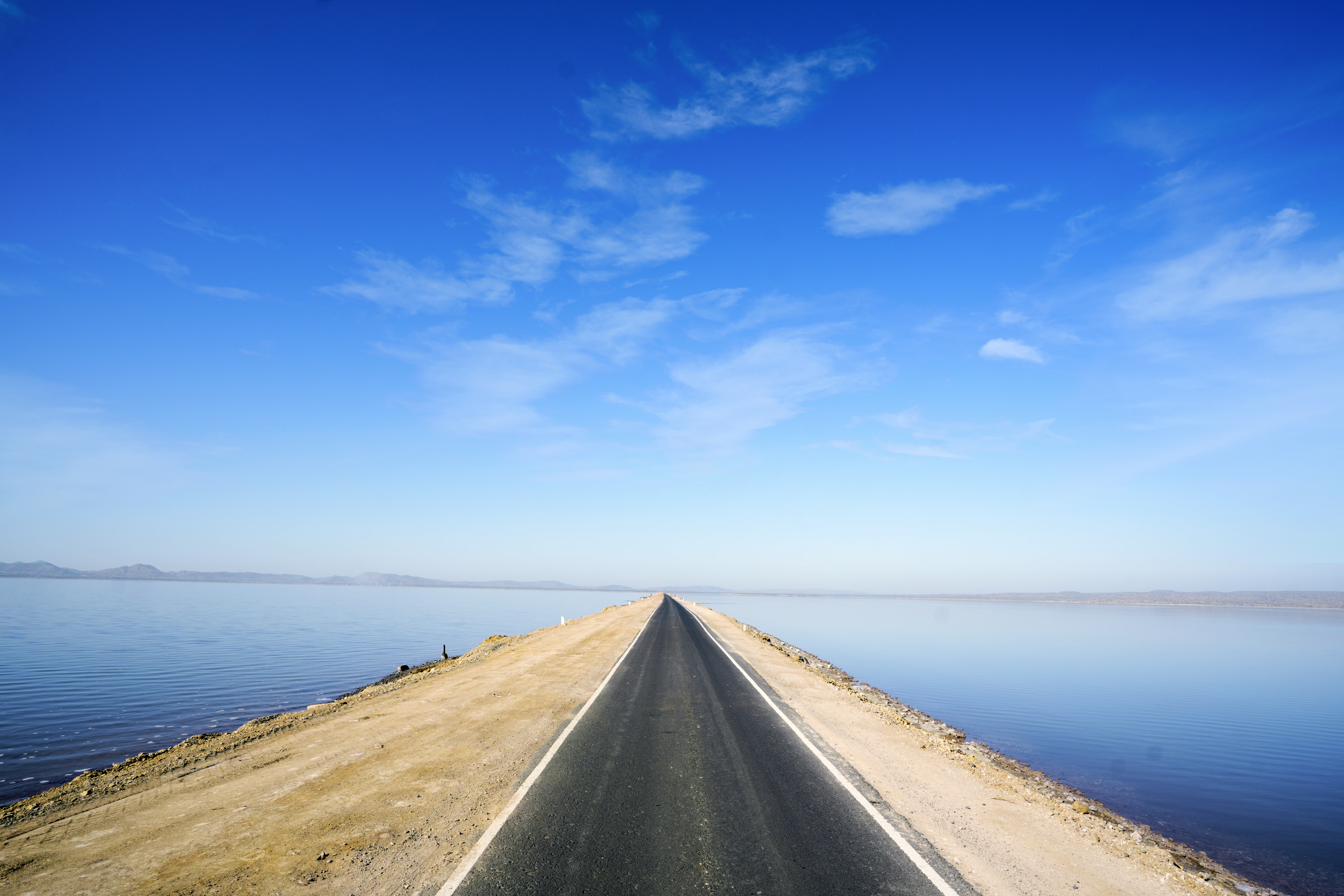 Road to Heaven Dholavira white desert causeway